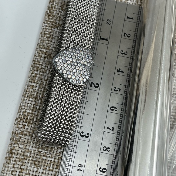 Suspicion QVC Stainless Steel Mesh Bracelet with 925 Interchangeable Ornaments - Picture 15 of 17